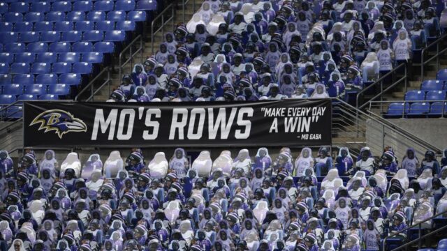 The Ravens Honor Number One Fan Mo Gaba