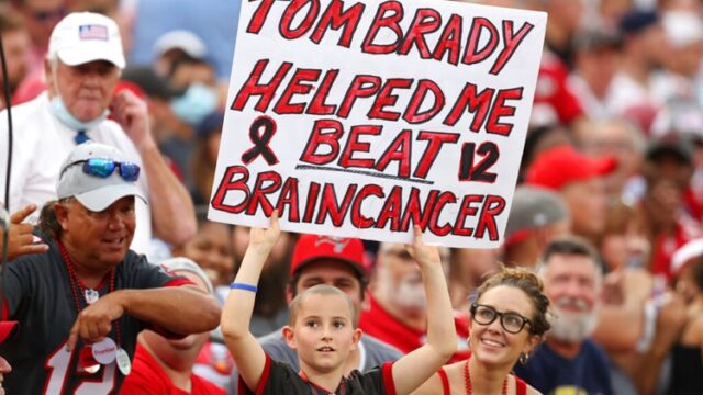 Tom Brady Superfan Receives Super Bowl Tickets After Beating Brain Cancer